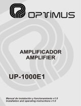 Optimus UP-1000E1 Manual de usuario