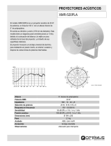 Optimus XMR-520PLA Ficha de datos