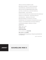 Bose SoundLink® Mini Bluetooth® speaker II El manual del propietario