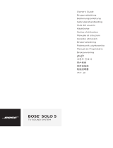 Bose SOLO 5 El manual del propietario