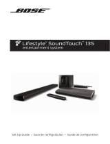 Bose Lifestyle® SoundTouch® 135 entertainment system Guía de inicio rápido
