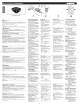 Bose Bluetooth Audio Adapter Guía de inicio rápido