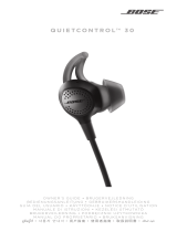 Bose QuietControl 30 wireless headphones El manual del propietario