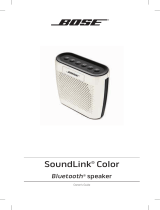 Bose SoundLink Color Bluetooth® El manual del propietario