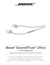 Bose soundtrue ultra ie headphones samsung El manual del propietario