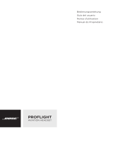 Bose proflight hdst portable El manual del propietario