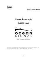 Ocean Signal SafeSea E100/E100G Manual de usuario