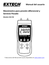 Extech Instruments SDL720 Manual de usuario