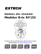 Extech Instruments RF153 Manual de usuario