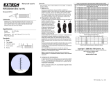 Extech Instruments RF16 Manual de usuario