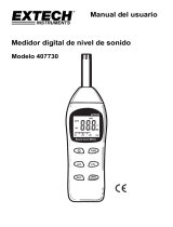 Extech Instruments 407730 Manual de usuario
