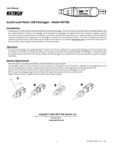 Extech Instruments 407760 Manual de usuario