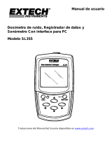 Extech Instruments SL355 Manual de usuario