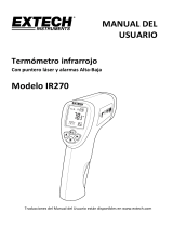 Extech Instruments IR270 Manual de usuario