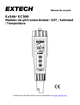 Extech Instruments ExStik EC500 Manual de usuario