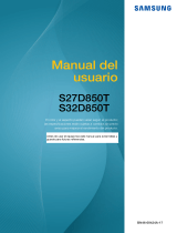 Samsung S27D850T Manual de usuario