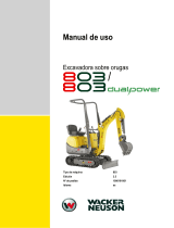 Wacker Neuson 803 Manual de usuario