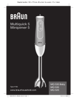 Braun MQ525 OMELETTE El manual del propietario
