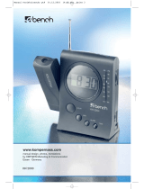 E-bench EBENCH KH 2204 RADIO-REVEIL A PROJECTION El manual del propietario