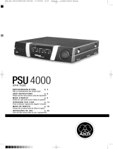 AKG PSU 4000 El manual del propietario