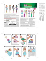 Barbie Barbie Crayola Color Stamp Fashion Instrucciones de operación