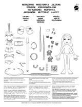 Barbie My Scene Stylin’ Friend Barbie Doll Instrucciones de operación