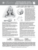 Barbie Barbie Wedding Day Sparkle Styling Head Instrucciones de operación