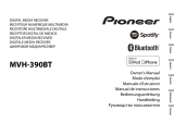 Pioneer MVH-390BT Manual de usuario