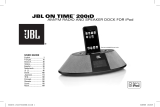 JBL ON TIME 200ID El manual del propietario