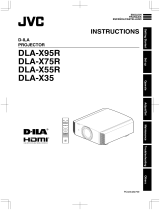 JVC DLA-X35W Manual de usuario