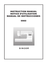 SINGER Quantum Stylist 9960 Sewing Machine Manual de usuario
