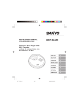 Sanyo CDP-M420 El manual del propietario