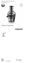Philips HR1864 El manual del propietario