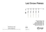 BEGLEC LED SNOW FLAKES El manual del propietario