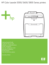 HP Color LaserJet 3800 Printer series Manual de usuario