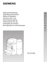 Siemens TK 911 N2 FR El manual del propietario