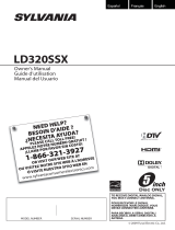 Sylvania LD320SSX Manual de usuario