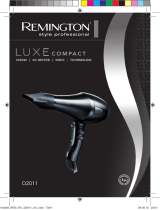 Remington Remington Luxe Compact D2011 El manual del propietario