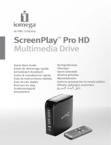 Iomega 34151 - ScreenPlay Pro HD Multimedia Drive El manual del propietario