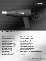 AEG PT 560 El manual del propietario
