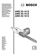 Bosch AKE30LIAKE35-18SAKE45-18SAKE 30LI El manual del propietario