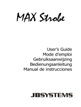 JBSYSTEMS LIGHT MAX STROBE El manual del propietario