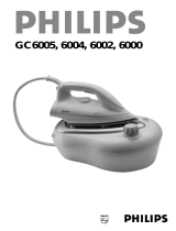 Philips gc 6004 provapor Manual de usuario