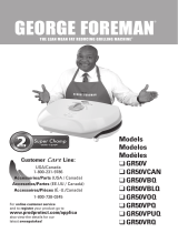 George Foreman GR50V Manual de usuario