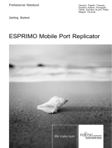 Fujitsu ESPRIMO MOBILE PORT REPLICATOR El manual del propietario
