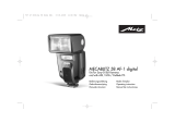 Metz mecablitz 58 AF-1 digital Sony El manual del propietario