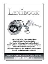 Lexibook DIGITAL PHOTO FRAME KEYCHAIN El manual del propietario