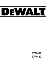 DeWalt DW433 El manual del propietario