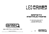 BEGLEC LED POWER PIX CONTROL PB-01 El manual del propietario