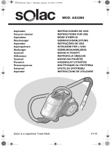Solac AS3260 Multicyclonic El manual del propietario